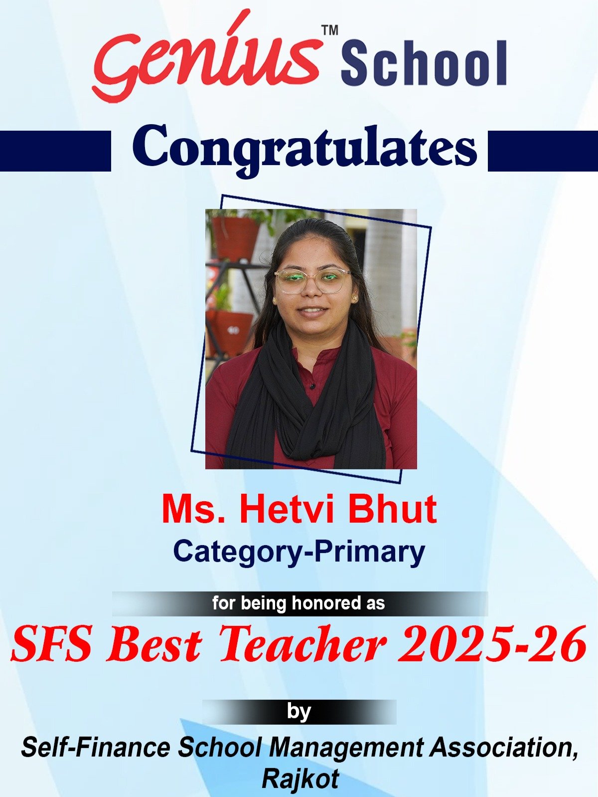 SFS Best Teacher